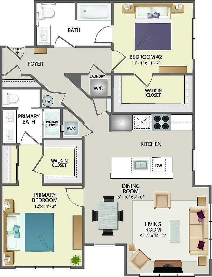 Floor plan Locust