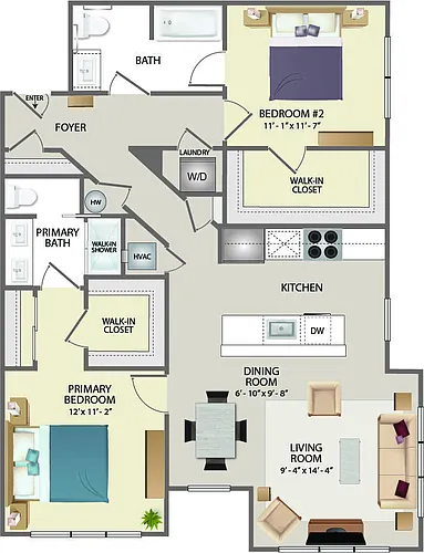 Floor plan Locust