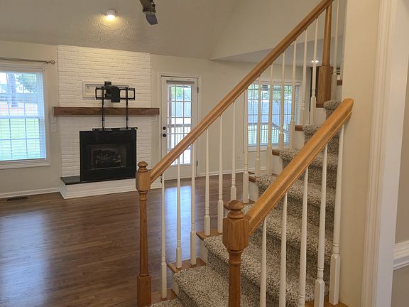 Foyer into open floor plan