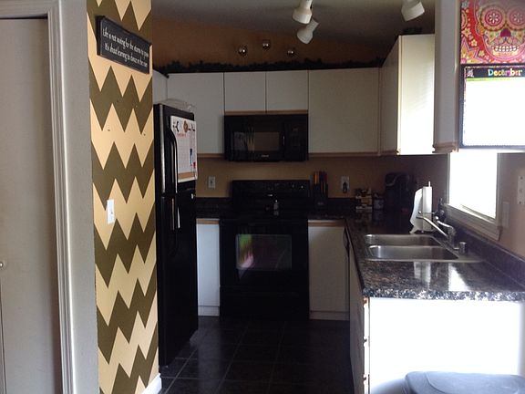 Kitchen Overlooks Backyard