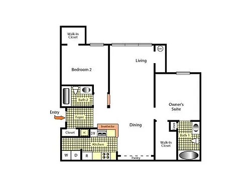 Floor plan Capri