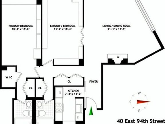 2nd image of 40 E 94th St APT 4C
