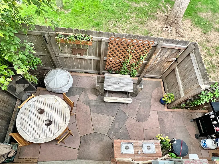 Back Flagstone Patio