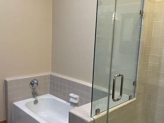 Separate bath and shower