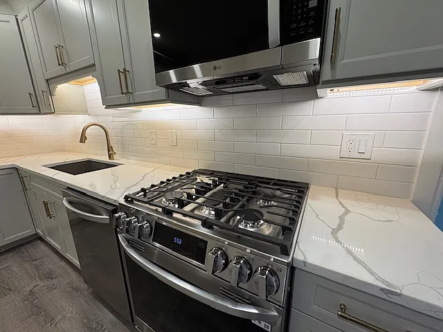 New Stainless-Steel Appliances