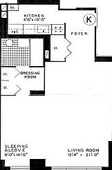 1st image of 245 E 19th St APT 7k