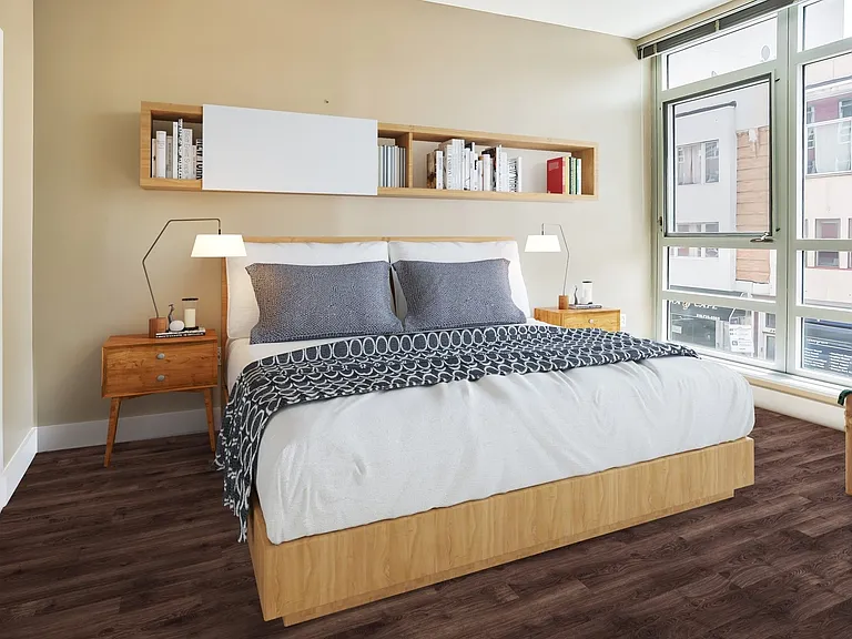 Spacious bedrooms with bathrooms off the master bedroom