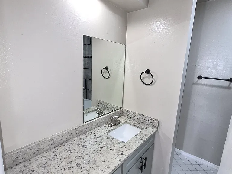 Bathroom Vanity - granite countertops
