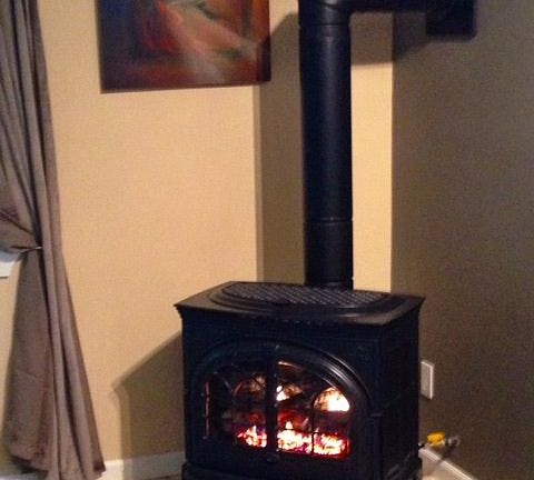 Propane Fireplace