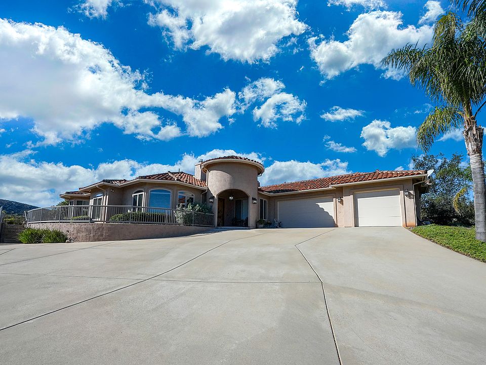 Ample parking & 3 car finished garage.