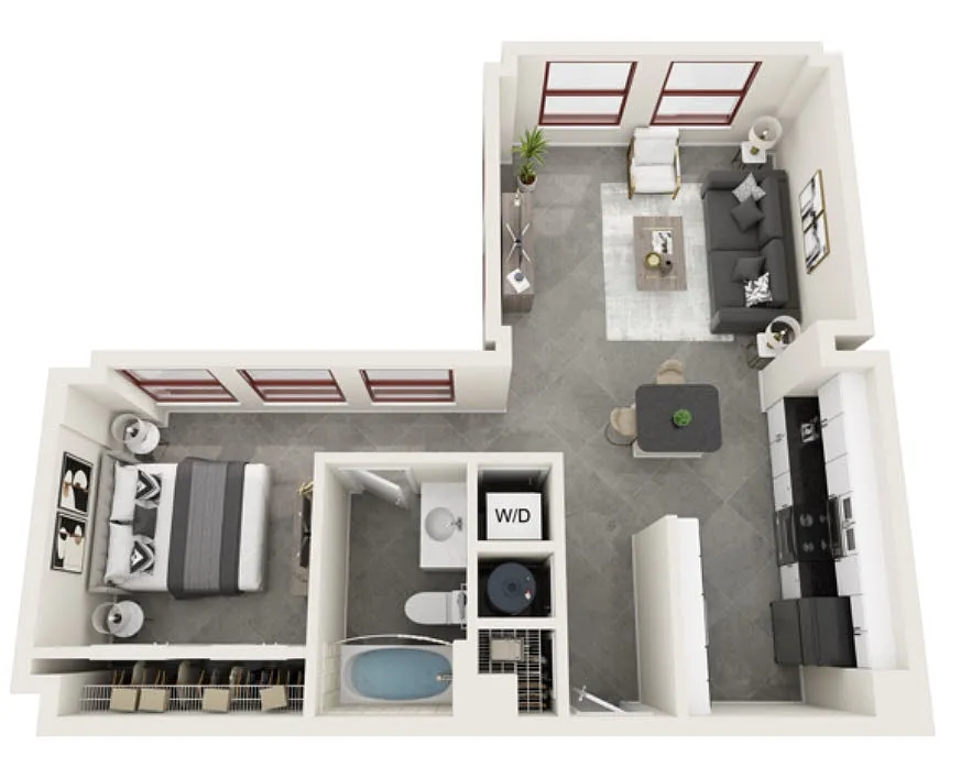 Floor plan A1G