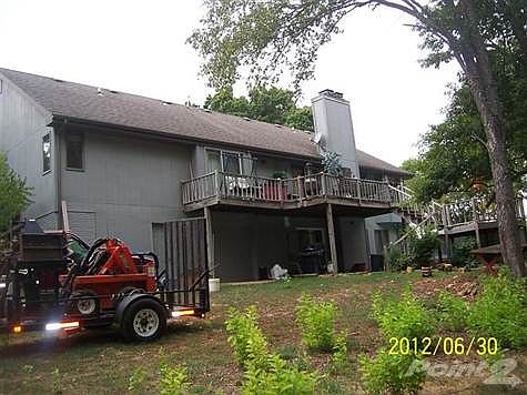 Back decks and basement