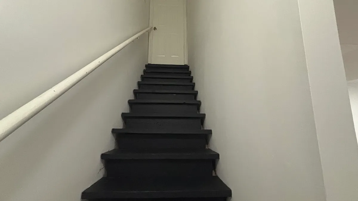 Staircase to Unit A - 3433 Centerset Ct #B