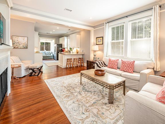 Spacious open living area