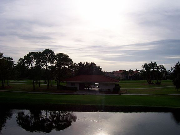 Balcony view - golf course 