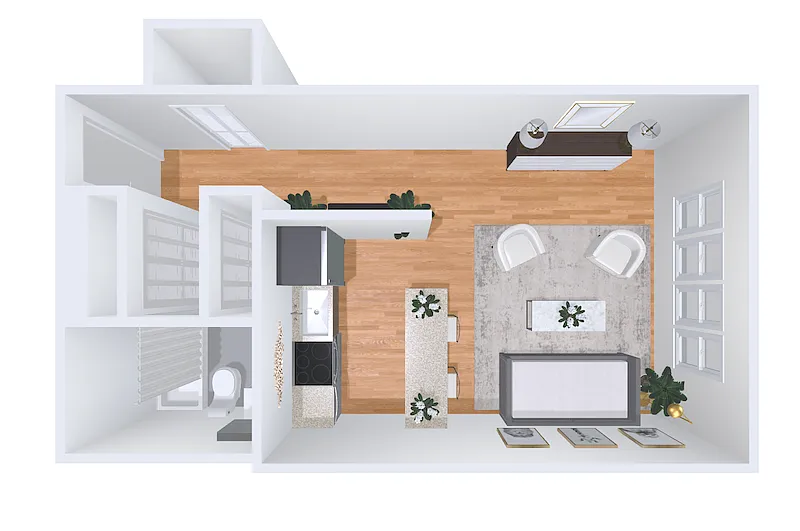 Floor plan studio 3