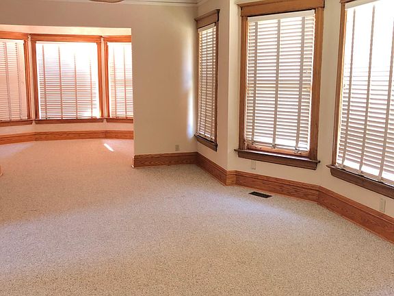 living room in the front, family room in the back