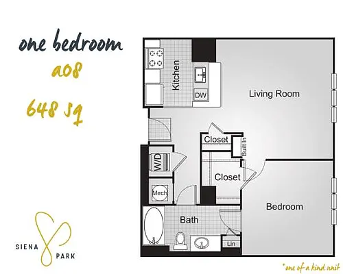 Floor plan A08