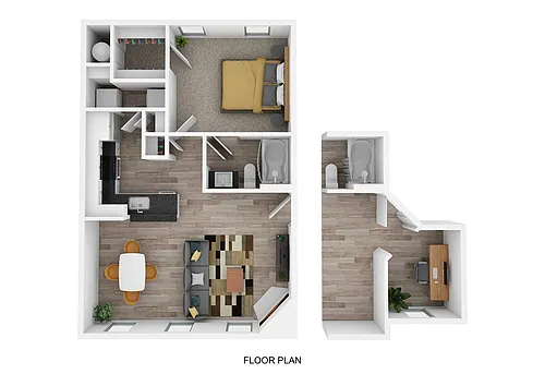 Floor plan The Eastham with Study Renovated