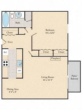 Floor plan Victoria