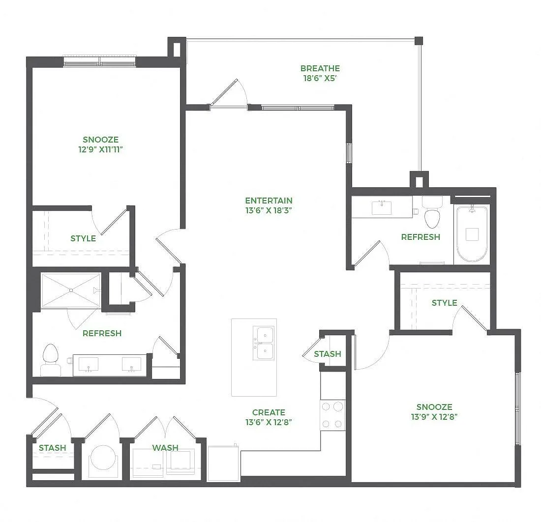 Floor plan B5