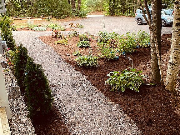 Beautiful landscaping 