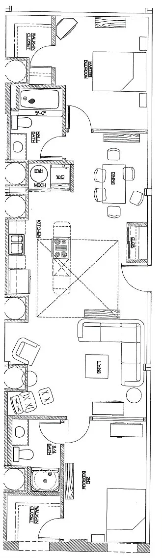 Floor plan 2-B