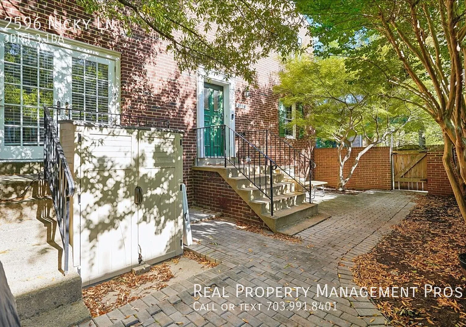 "Beautiful 3-Level Alexandria Townhome with Gorgeous Kitchen, Hardwood Floors & Private Patio!" — Photo 1
