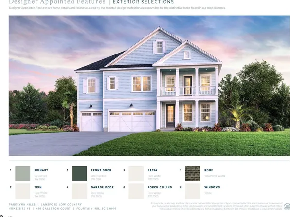 416 Galleron Ct Lot 49, Fountain Inn, SC 29644