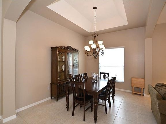 Nice architectural appeal with archways and tray ceilings.