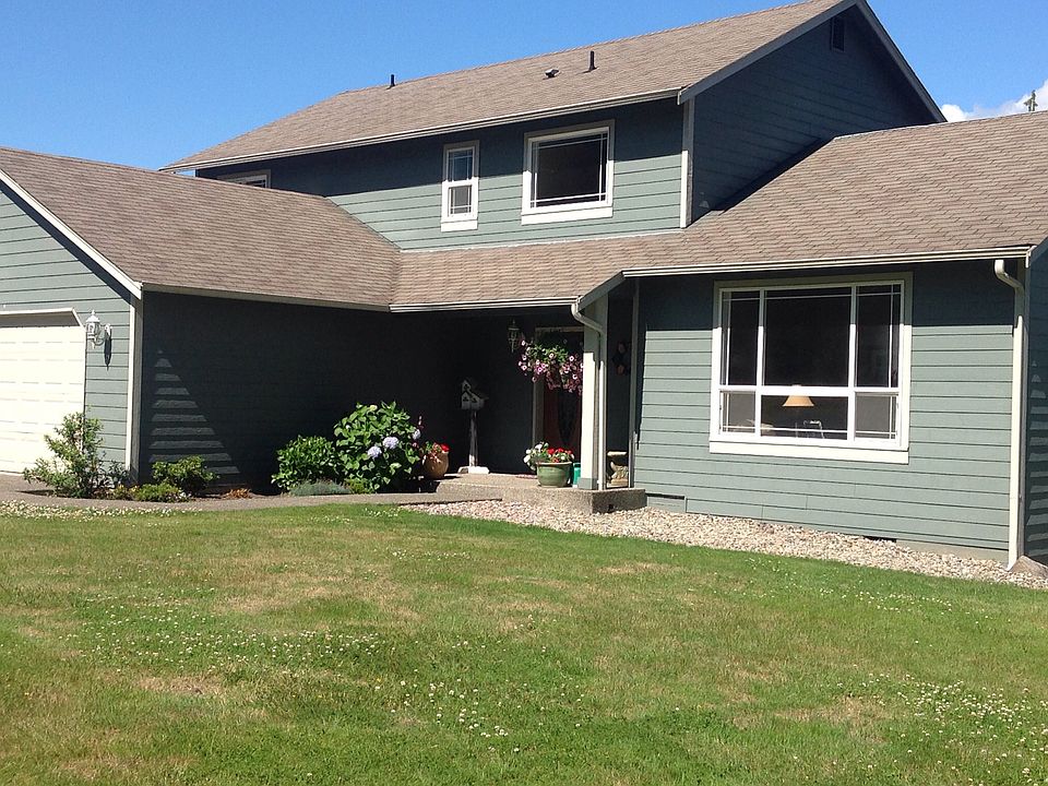 The front of the home.