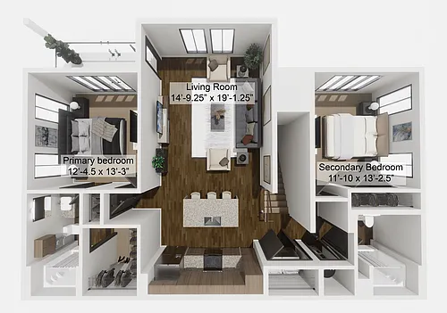 Floor plan The Adventurer - Upper