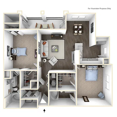 Floor plan Trail Ridge