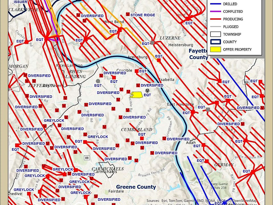 52ac Cumberland Twp Greene Co Mineral Sale 10 20 2026 1in 6000ft