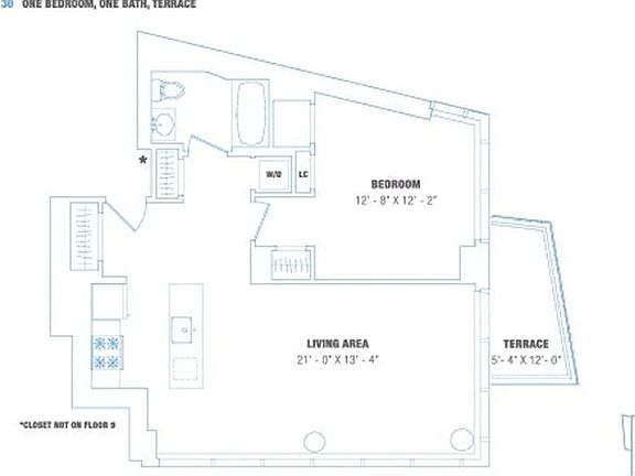 2nd image of 306 W 48th St APT 22C