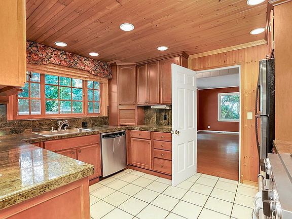 kitchen open to dining room