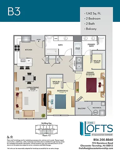 Floor plan B3