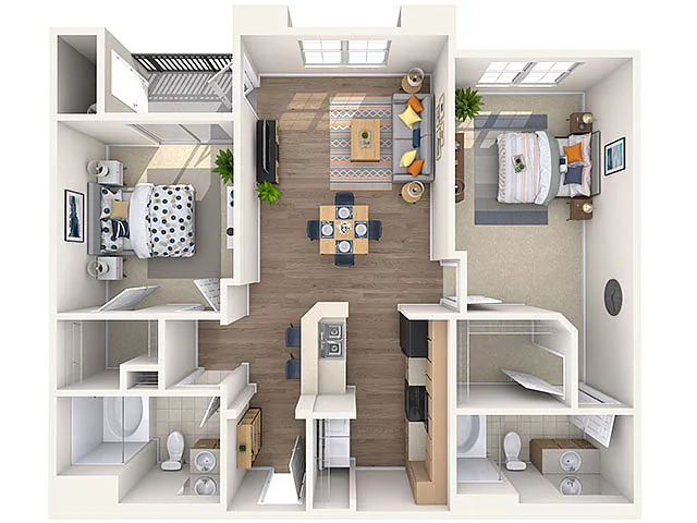 Floor plan B1