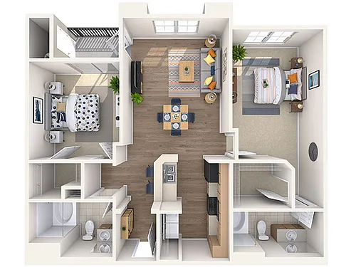 Floor plan B1