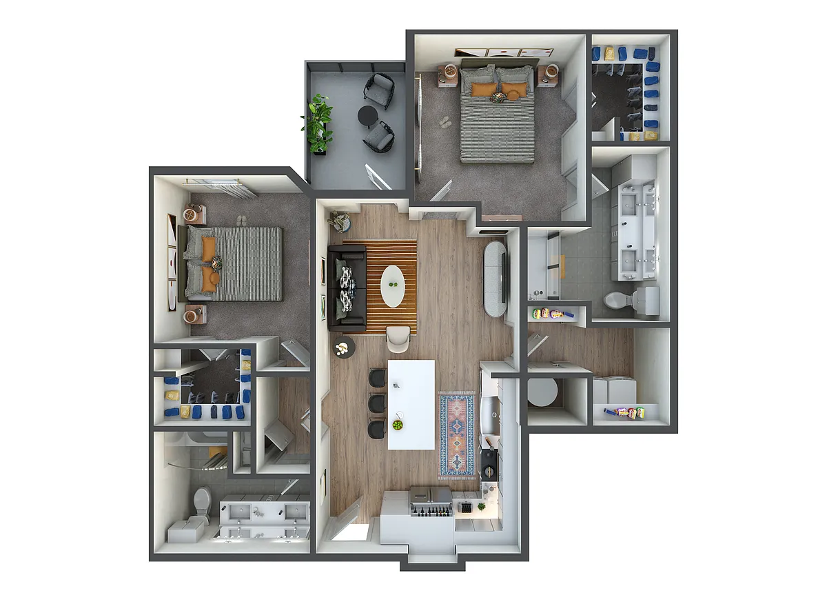 Floor plan B2