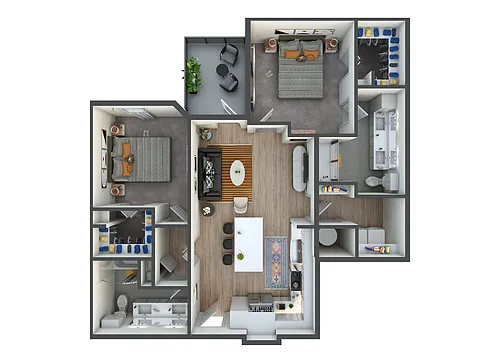 Floor plan B2