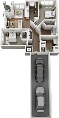 Floor Plan 2G | Seasons at Orchard Hills | Apartments in Oak Creek, WI Floor Plan 2G | Seasons at Orchard Hills | Apartments in Oak Creek, WI