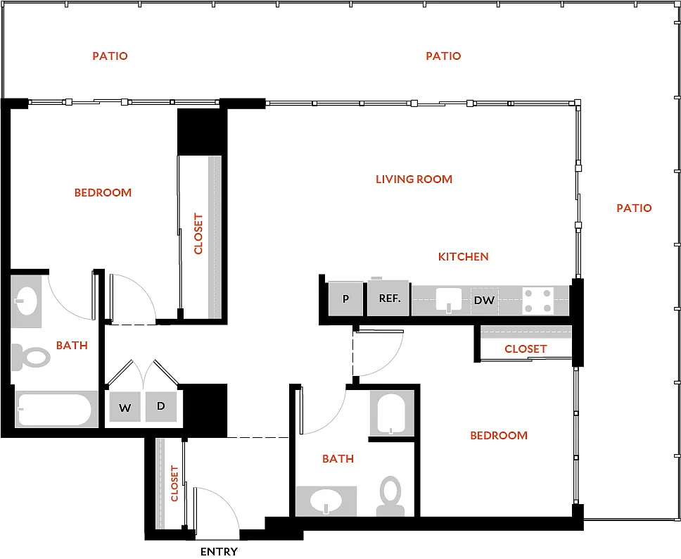 Floor plan Plan 2N