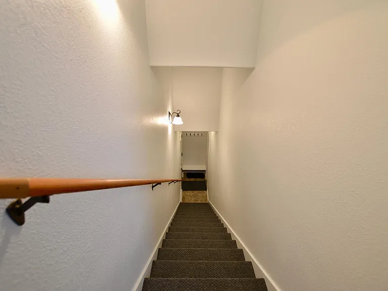 Stairwell to second level