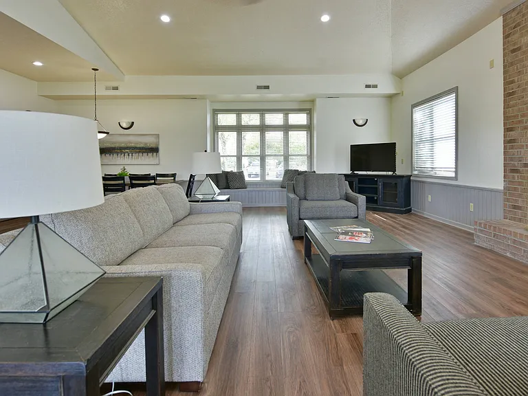 The clubhouse at Heatherwood Apartments, Grand Blanc, Michigan