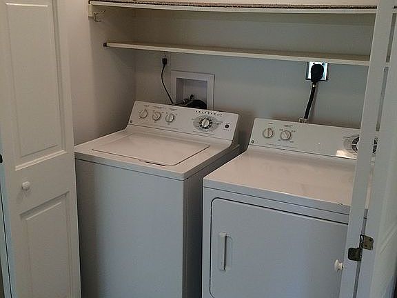 Laundry area
