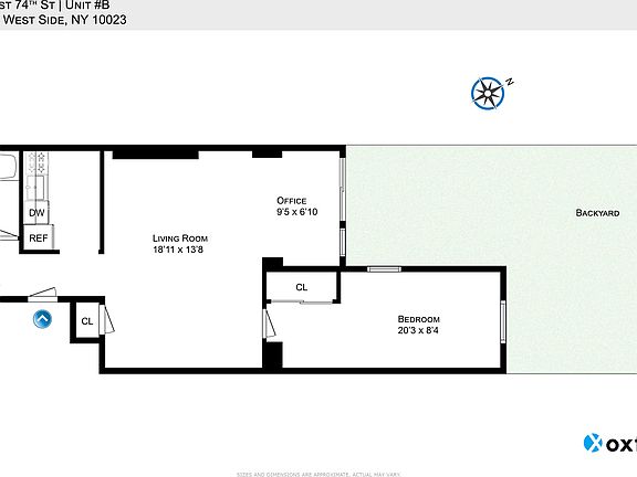2nd image of 55 W 74th St APT B