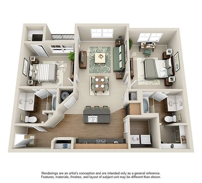 Floor plan B1