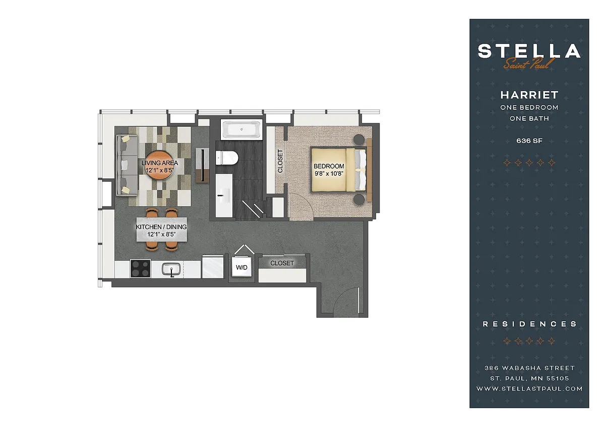Floor plan Harriet