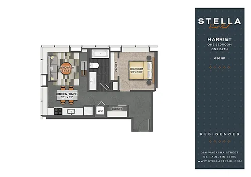 Floor plan Harriet